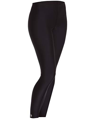 iQ-UV Damen Leggings UV 300 Watersport, Black, M (40)