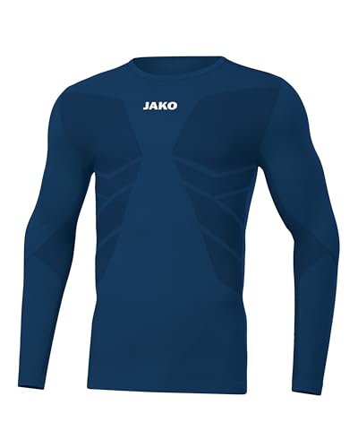 JAKO Herren Comfort 2.0 Longsleeve, Navy, L EU