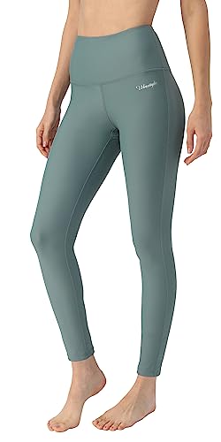 Ubestyle Damen-Badehose mit LSF 50+, hohe Taille, Schwimm-Leggings, Rashguard-Hose,...