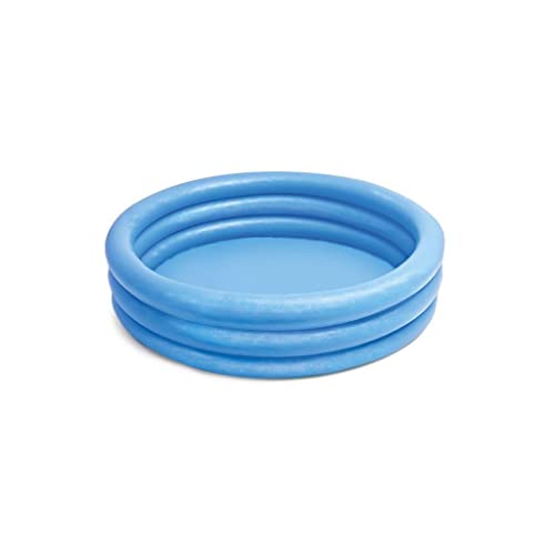 Intex 59416NP Crystal Blue Three Ring Inflatable Paddling Pool 1.14m x 25cm