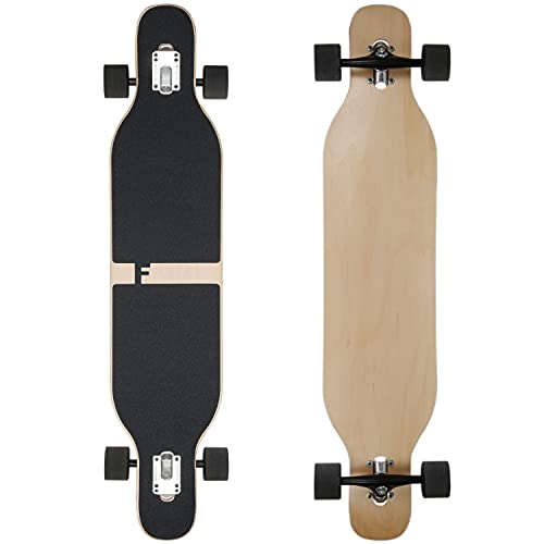 Flex1 bis 122kg - Camber Longboard (Flex1 bis 122kg, Blanko - Ahornholz)