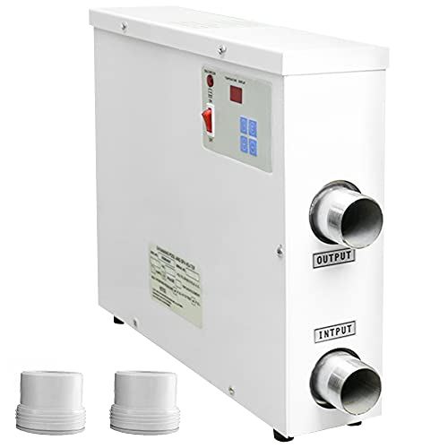 TGHY Elektrische Poolheizung 5,5kW 9kW 11kW 15kW Thermostat für Schwimmbad Spa Whirlpool...