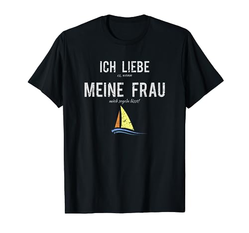 Kapitän TShirt Männer Segeln Regatta Geschenk Lustiges Shirt T-Shirt