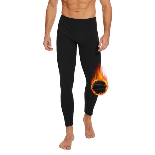 AKKQHH Thermo Unterhosen Herren Lange Warm Thermohose Männer Thermounterwäsche Winter...