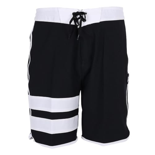 Hurley Herren Badehose M Phantom Block Party 18', Light Carbon, 33, CJ5090