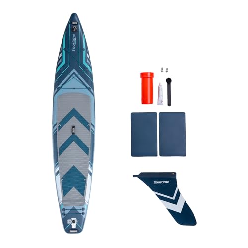 Sportime Stand Up Paddling Board Seegleiter Pro Set| Touring Board, Finne und...