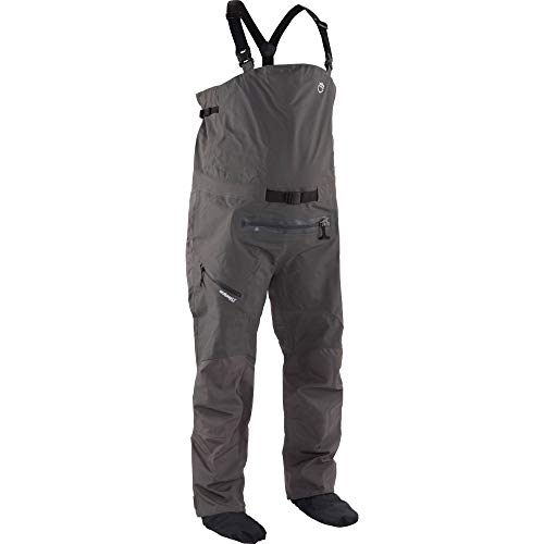 NRS Sidewinder Dry Bib Paddelhose Trockenhose Dark Shadow S