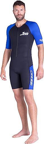 Cressi Tiburon Man Shorty Wetsuit 3mm - Shorty Neoprenanzug für Männer zum Schnorcheln,...