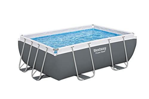 Bestway Power Steel Frame Pool Set mit Filterpumpe