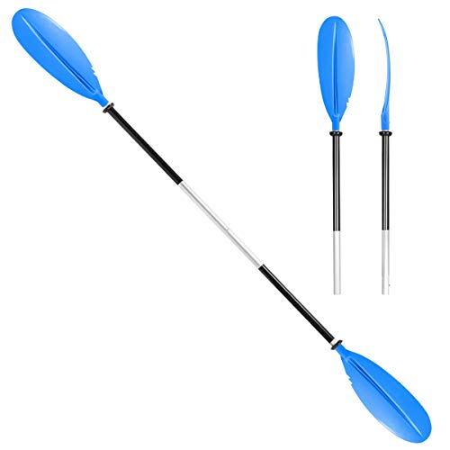 HEIMUNI canoe paddle aluminum double sided paddle board paddle