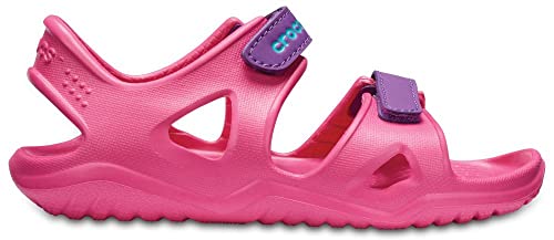 Crocs Unisex-Kinder Swiftwater River Sandalen,Pink (Paradise Pink/Amethyst 60o), 22/23 EU...