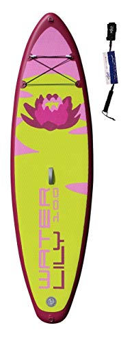 Stemax Waterlily 10'6 SUP Standup Paddel Board aufblasbar inkl Coil-Leash, Stand up Paddle