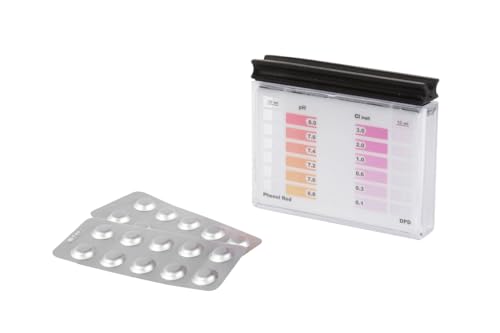STEINBACH Testkit für pH-Wert und freies Chlor, inkl. 2X 10 Tabletten, 079000, 1 Stück