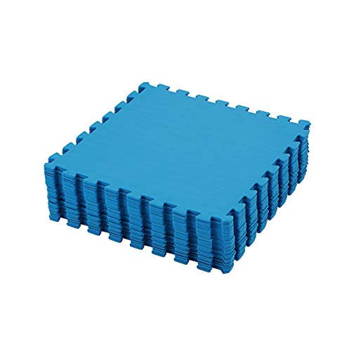 Meisterhome® Pool Matten 9 Stück à 50x50cm 2.25 m² Unterlegmatte Bodenschutzmatte für...