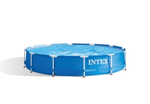 Intex 28210NP 366 x 76 cm Frame Pool Schwimmbecken Schwimmbecken Schwimmbad Metallrahmen...