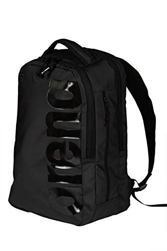 ARENA Unisex – Erwachsene 30L Fast Urban 3.0 All Black Rucksack, one Size