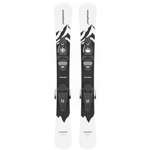 Short Skis for Snow | 99 cm | Skiblades Snowblades Skiboards Little Short Skis | Snowfeet*...