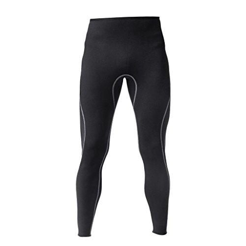 Perfeclan Herren Badehose 1.5mm Neopren Hosen Lange Schwimmhose zum Tauchen Schwimmen...