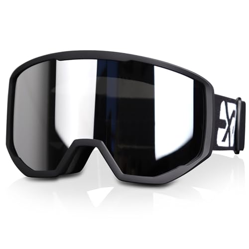 EXP VISION Skibrille für Damen und Herren, Snowboard Brille Schneebrille OTG 100%...