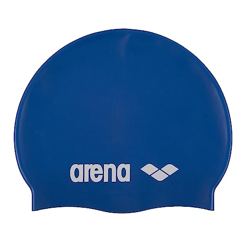 ARENA Unisex Jugend Classic Badekappen, Skyblue-White (77), Einheitsgröße EU