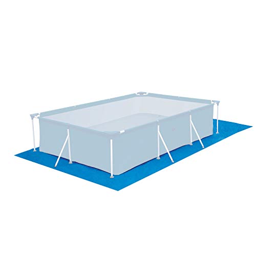Poolunterlage rechteckig Frame Pool 450x220cm - 110g/m² PE - Wasserdicht - Bodenfolie...