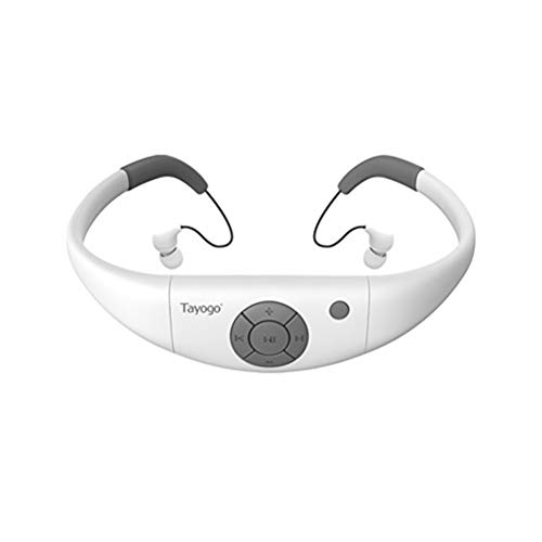 Tayogo MP3-Player, wasserdicht, mit Kopfhörern, 8 GB IPX8 Hi 3 m unter Wasser Schwimmen...