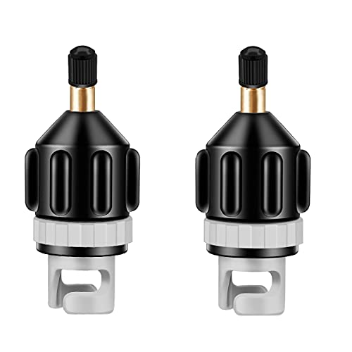 2PCS Sup Pumpenadapter Schlauchboot Ventil Adapter, Elektrische Pumpe Kopf Stecker Luft...