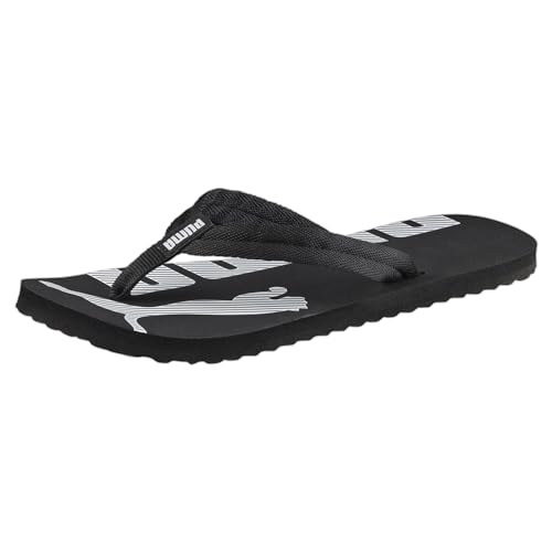 PUMA Unisex Epic Flip v2 Zehentrenner, Black-White, 38 EU