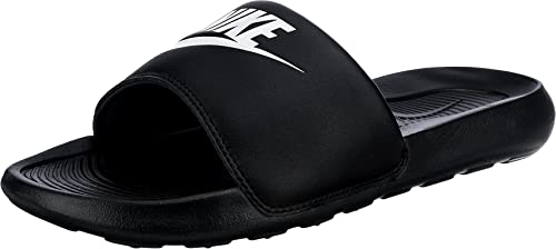 Nike Herren Victori Slipper, Black White Black, 45 EU