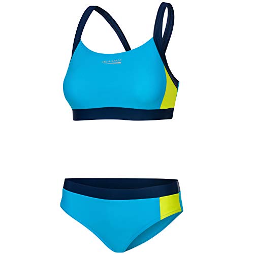 Aqua Speed Damen Sport Bikini Set | Zweiteiler | Two Piece Swimsuit Fitness | sportliche...