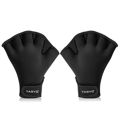 TAGVO Aquatic Handschuhe für den Oberkörperwiderstand, Schwimmhandschuhe mit...
