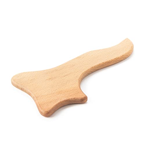 Tuuli Accessories Anti Cellulite Massage Massagegerät Maderotherapie aus Holz 33 x 16 cm