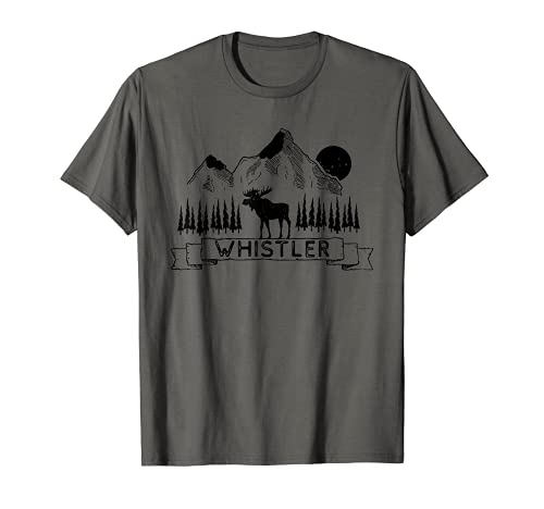 Whistler BC Canada Geschenk | Whistler Canadian Mountain Ski T-Shirt