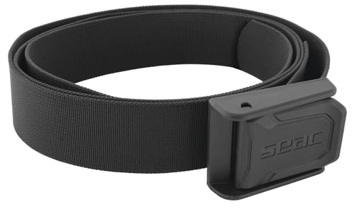 Seac Diving Belt, Bleigurt aus Stoff mit Nylonschnalle, 145 cm lang