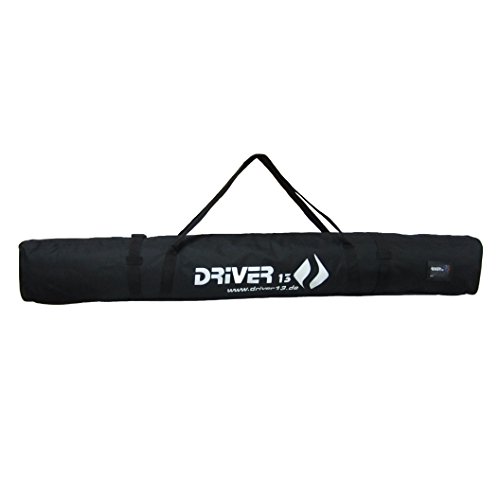 Driver13 Langlaufskitasche Tasche Langlaufski Längenverstellbar 195-215 cm schwarz Platz...