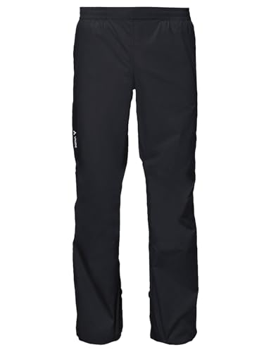 VAUDE Herren Mens Drop Pants Ii Regenhose, Black Uni, L EU