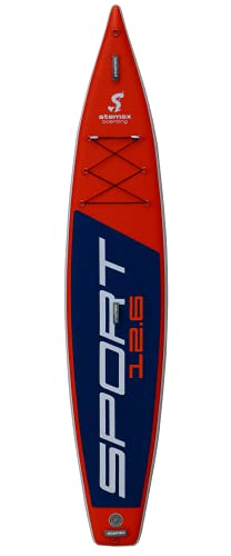 SUPwave Stemax Sport 12'6 SUP Standup Paddel Board aufblasbar inkl Coil-Leash, Stand up...