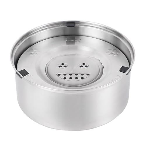 Pet Floating Bowl - Floating Disk Bowl - Stainless Steel Rust-Proof Dog Bowl - 3L Dog Bowl...