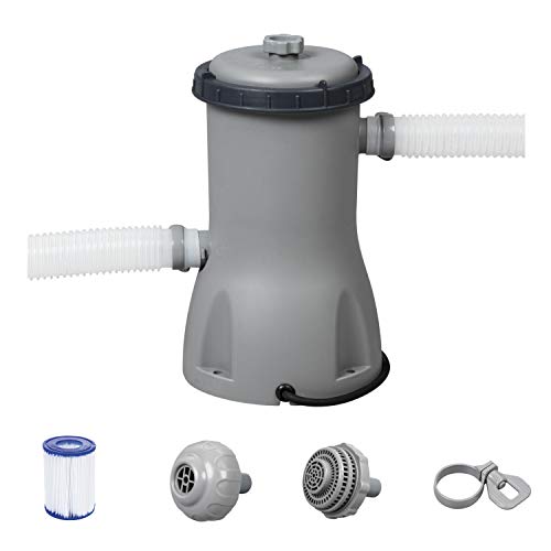 Poolreinigung Set Flowclear BestWay 3.028 l/h Pumpe + Filter Filterpumpe 58386