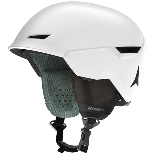 ATOMIC Revent Skihelm in Weiß Größe L - Unisex für Erwachsene - individuelle Passform...