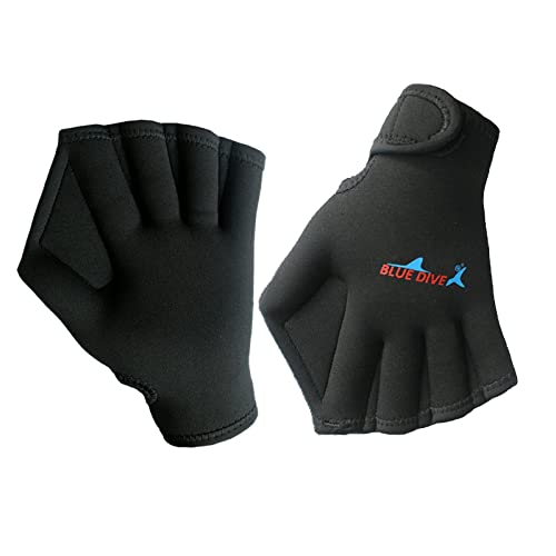 Schwimmhandschuhe, ZoneYan Erwachsene Swim Gloves, Neoprenhandschuhe mit Webbed Finger...