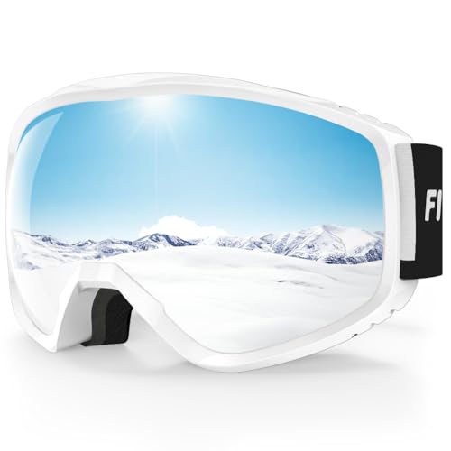 Findway Skibrille Erwachsene für Herren Damen, Snowboardbrille für Brillenträger, OTG...