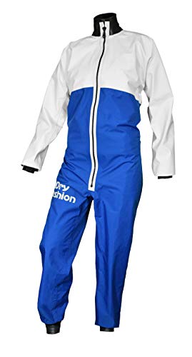 Dry Fashion Unisex Trockenanzug SUP-Advance Segelanzug wasserdicht, Farbe:weiß/blau,...