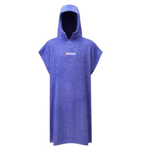 Northcore Beach Basha Unisex Changing Robe Poncho One Size - Blue