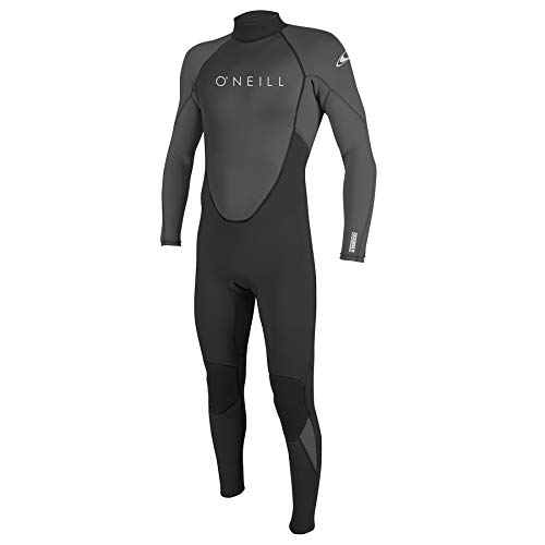 O'Neill Herren Reactor-2 3/2mm Back Zip Full Neoprenanzug, Black/Graphite, L