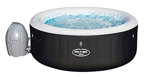 Bestway Lay-Z-Spa Miami AirJet aufblasbarer Whirlpool für bis zu 4 Personen, rund, 180x66...