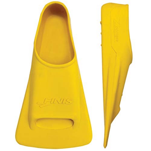 Finis Zoomers Training Fins, Yellow, M: 5-7/F: 6-8