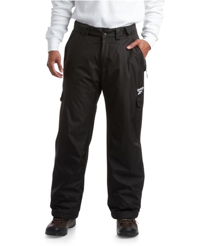 Reebok Herren Schneehose - Schwere, wasserdichte Snowboardhose mit Cargotaschen,...