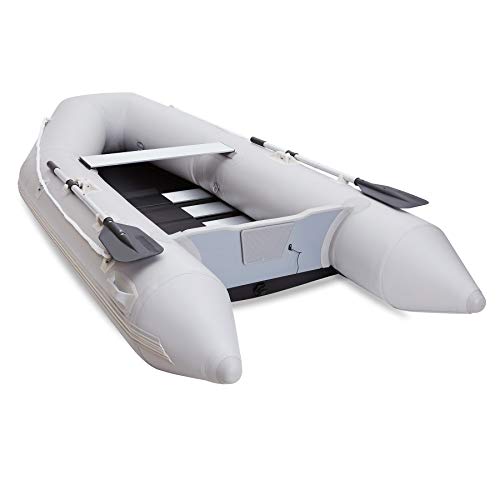 Z ZELUS 3M Schlauchboot 4 Personen Aufblasbares Boot 300x150x42CM Sportboot mit 2 Paddel...