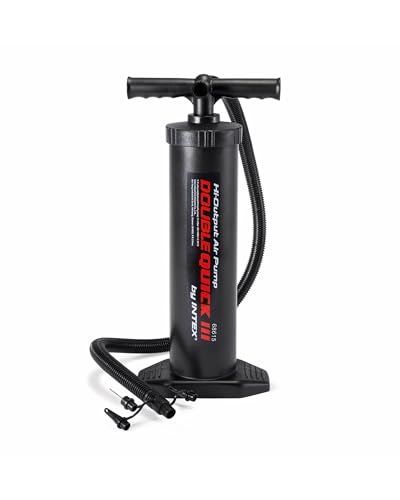 Intex Double Quick III Hand Pump #68615, Schwarz